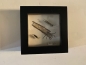 Preview: Wanduhr mit Fliegenmuster