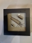 Preview: Wanduhr mit Fliegenmuster