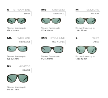 Cocoon Fitover Pol-Brille