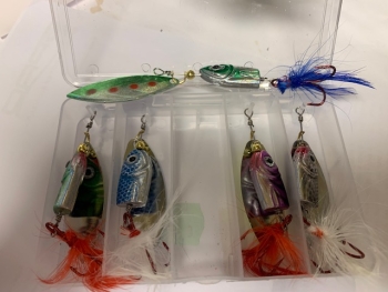 Set mit schweren Spinner und Faden 13g