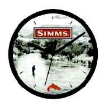 Simms Wanduhr