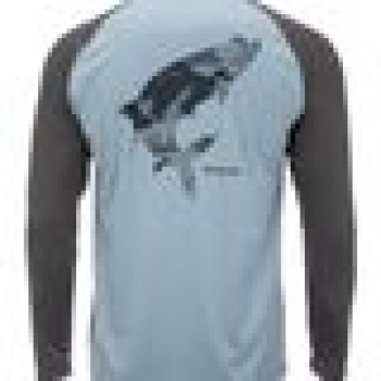 Simms Tech Tee Tarpon/Steel Blue/Steel