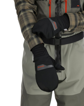 Windstopper Foldover Mitt Black Gr. S