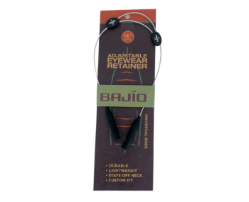 Bajio Keeper Zip - Black Gloss - Brillenband