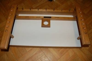 Bindetisch aus Holz