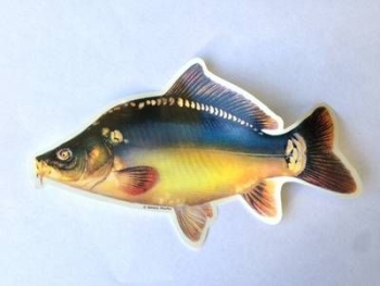 Aufkleber Karpfen