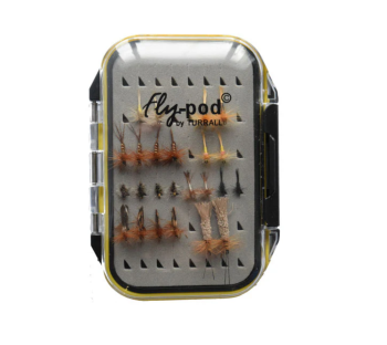 Fliegensortiment Parachute Trockenfliegen