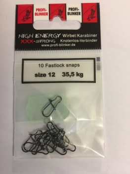 Profi Blinker XXX Fastlock Snaps black