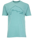 Simms Trout outline Shirt